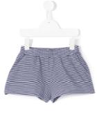 Douuod Kids Striped Shorts, Girl's, Size: 6 Yrs, Blue