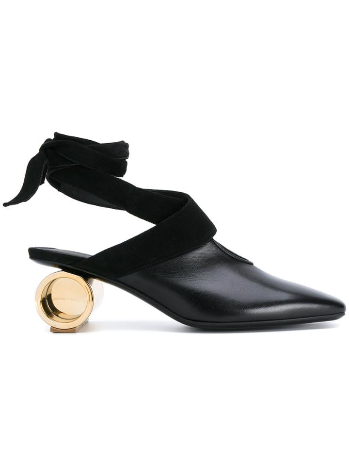 Jw Anderson Cylinder Heel Pumps - Black