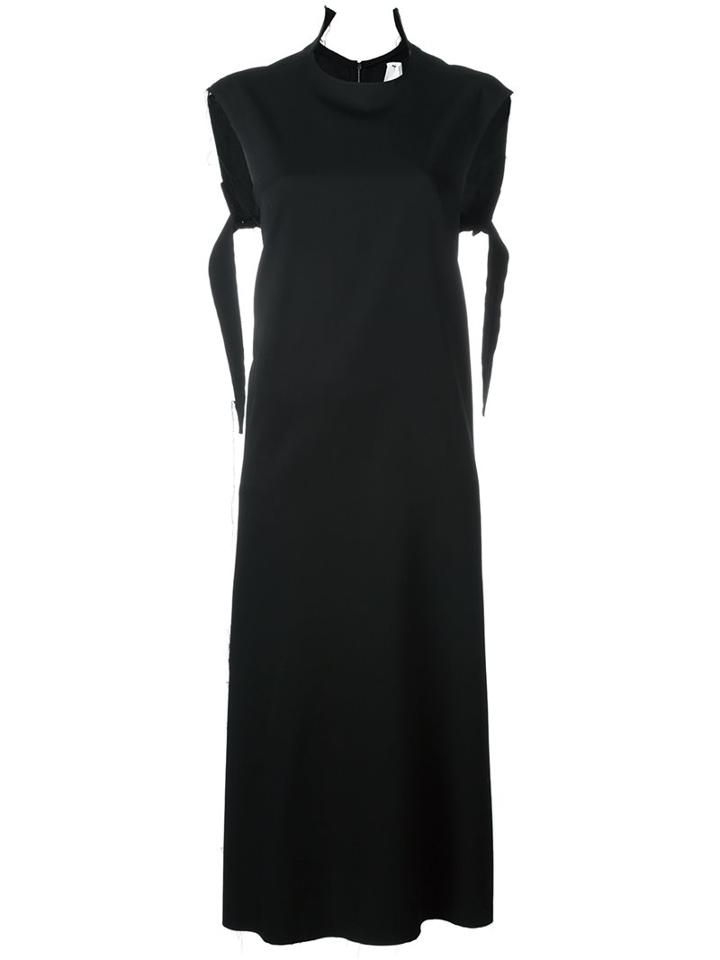 Damir Doma 'deledda' Shift Dress, Women's, Size: Small, Black, Cupro/virgin Wool