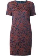 Twin-set Floral Print Dress, Women's, Size: Small, Blue, Polyester/spandex/elastane/cotton/viscose