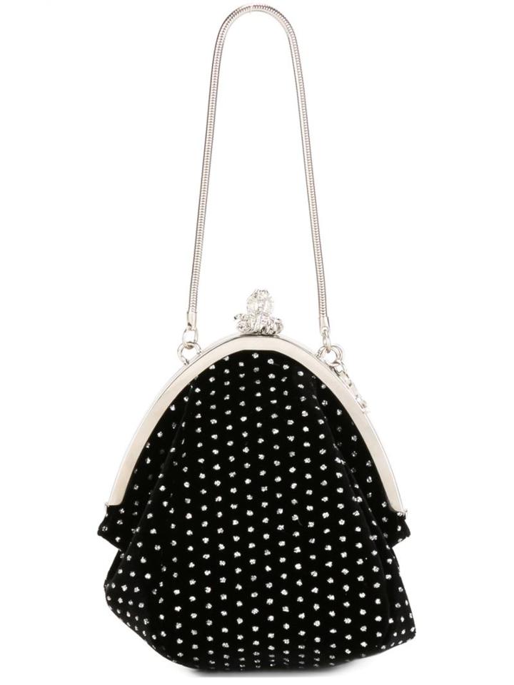 Saint Laurent 'bijoux' Bag, Women's, Black, Cotton/brass