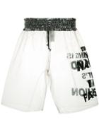 Comme Des Garçons Vintage Plastic Shorts - Black