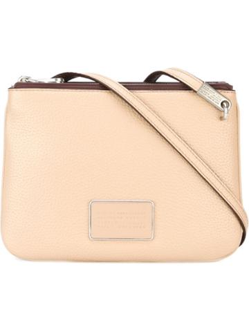 Marc By Marc Jacobs Ligero Double Percy Crossbody Bag, Women's, Pink/purple, Calf Leather