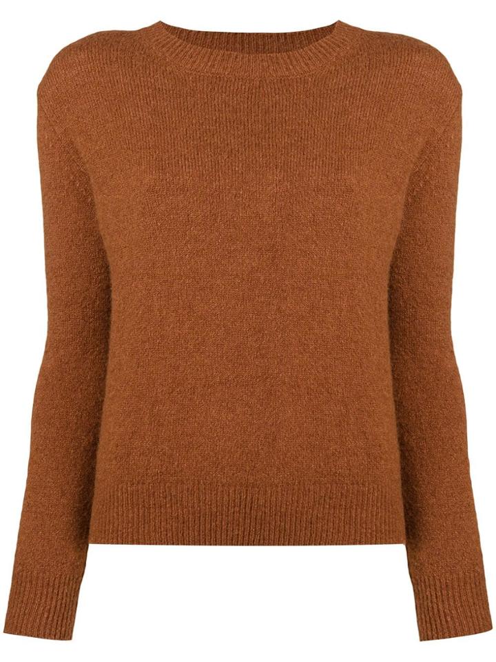 Vanessa Bruno Round Neck Jumper - Brown