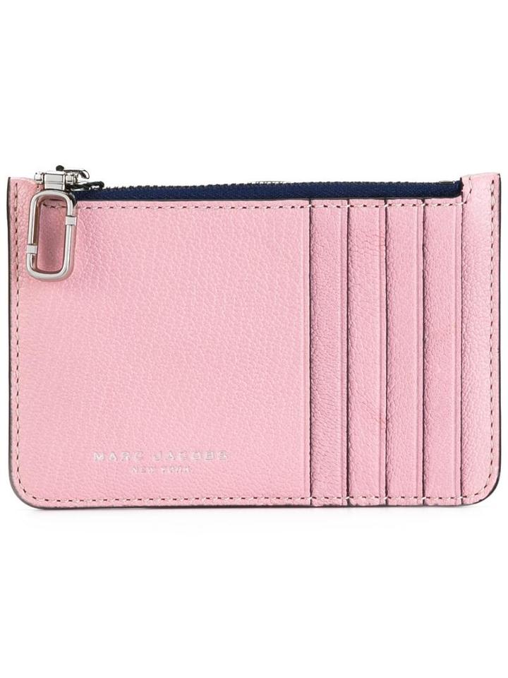 Marc Jacobs 'perry' Zip Purse, Women's, Pink/purple, Leather