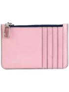 Marc Jacobs 'perry' Zip Purse, Women's, Pink/purple, Leather