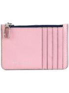 Marc Jacobs 'perry' Zip Purse, Women's, Pink/purple, Leather