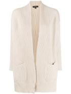 Antonelli Ribbed Knit Cardigan - Neutrals