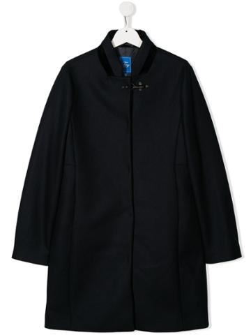 Fay Kids Toggle Coat - Blue