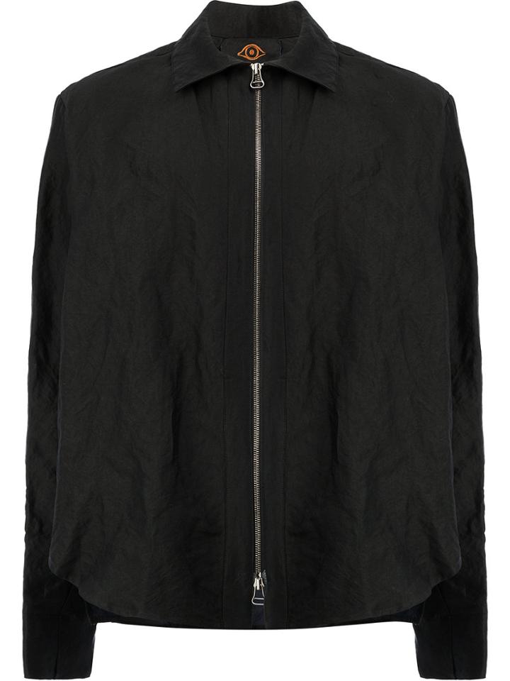 L'eclaireur Zip-up Shirt Jacket - Black