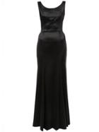 Dolce & Gabbana Duchess Evening Dress - Black