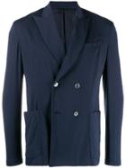 Cruciani Double Breasted Blazer - Blue