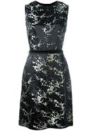 Marc Jacobs Cherry Blossom Dress, Women's, Size: 8, Black, Silk/nylon/viscose