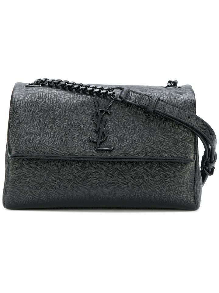 Saint Laurent West Hollywood Satchel Bag - Black