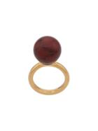 Mulberry Grace Coloured Ring - Gold