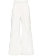 Goldsign Palazzo Wide-leg Trousers - White