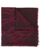 Versace Medusa Head Scarf, Men's, Pink/purple, Silk/modal/wool