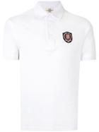 Kent & Curwen Embroidered Logo Polo Shirt - White