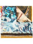 Faliero Sarti Brooklyn Printed Scarf - Yellow & Orange