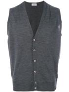John Smedley Huntswood Knitted Gilet - Grey