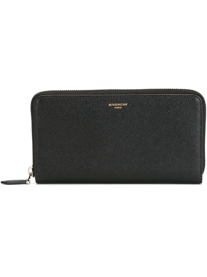 Givenchy Paris Continental Wallet - Black