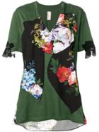 Antonio Marras Loose Fit Asymmetric T-shirt - Green
