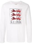 Kent & Curwen Three Lions Print T-shirt - White