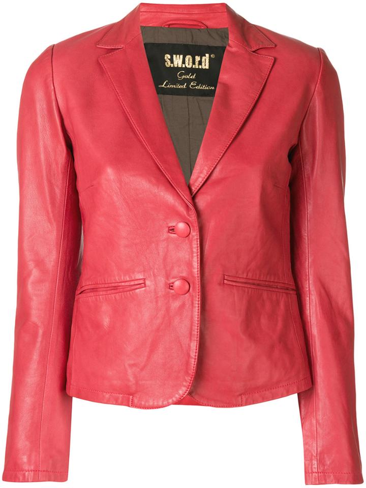 S.w.o.r.d 6.6.44 Blazer-style Jacket - Red