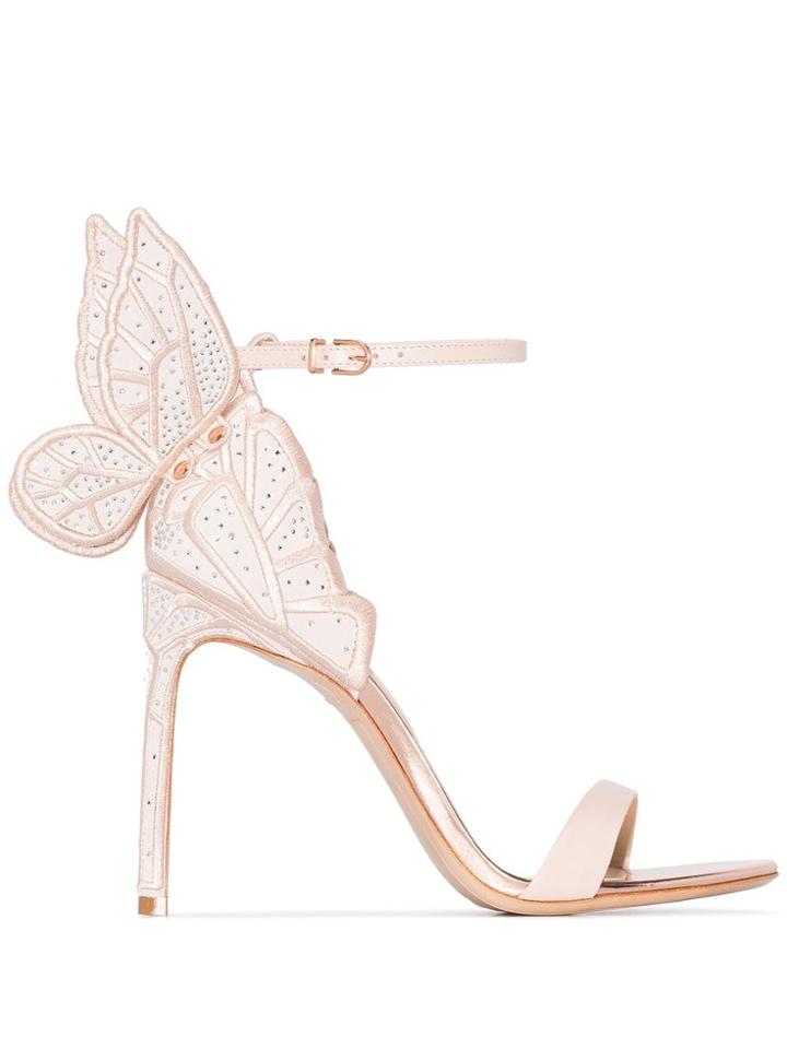 Sophia Webster Chiara Butterfly Sandals - Neutrals