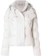 Peuterey Fitted Puffer Jacket - Nude & Neutrals