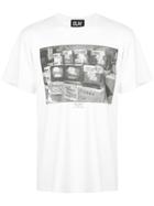 Luv Collections Contrast Print T-shirt - White