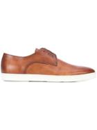 Santoni Contrast Sole Shoes - Brown