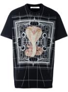 Givenchy Cobra Print T-shirt, Men's, Size: Medium, Black, Cotton