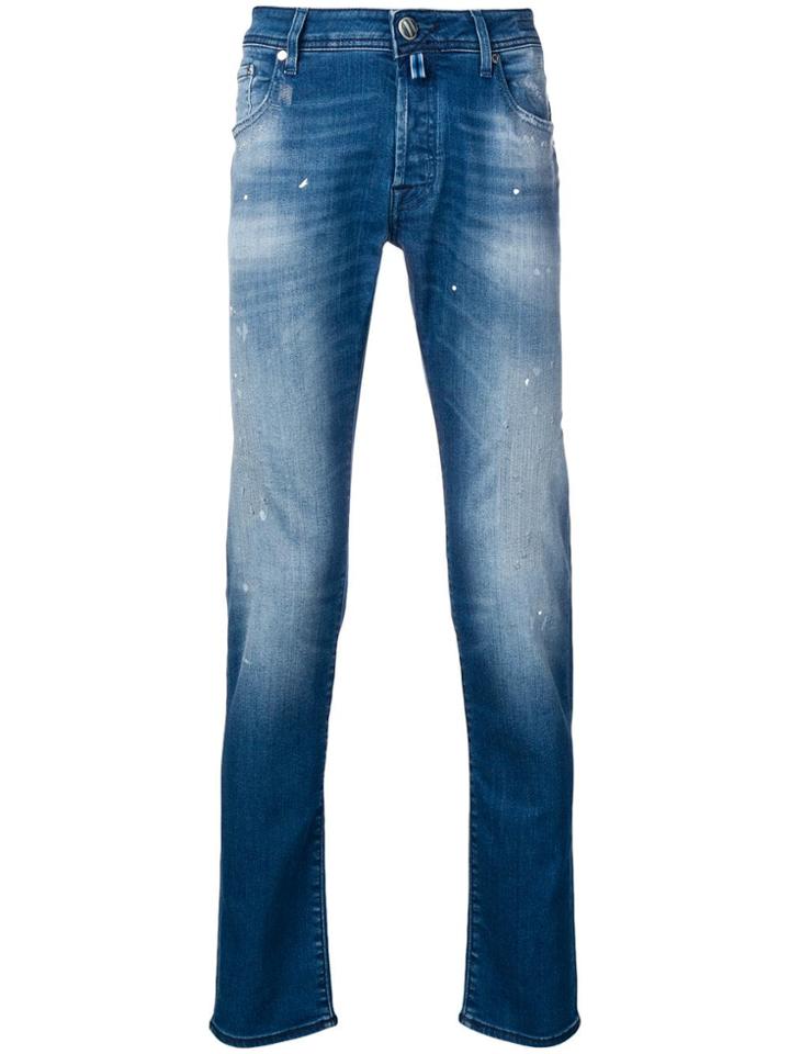 Jacob Cohen Bleached Jeans - Blue