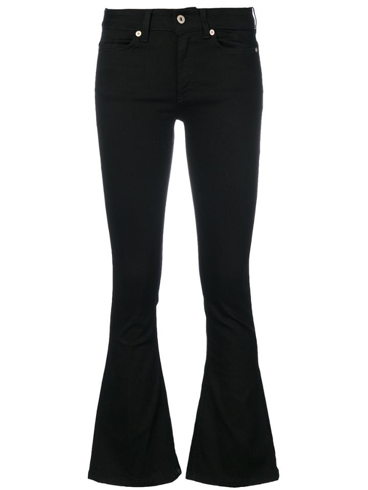 Dondup Slim-fit Flared Trousers - Black