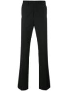 Raf Simons Slightly Flared Trousers, Men's, Size: 48, Black, Cotton/virgin Wool