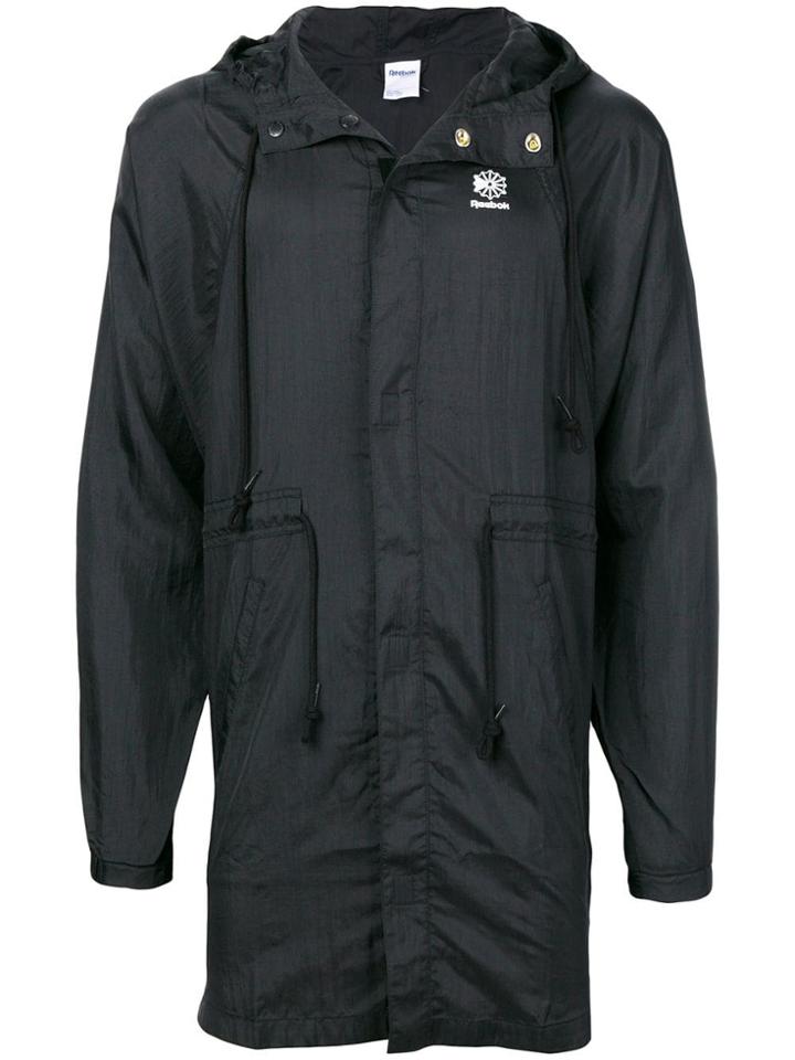 Reebok Hooded Logo Coat - Black