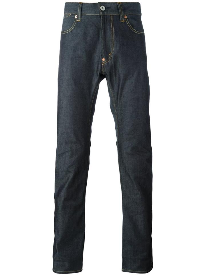 Junya Watanabe Comme Des Garçons Man Panelled Jeans, Men's, Size: Medium, Blue, Cotton