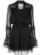 Alexis Shannon Ruffled Dress - Black