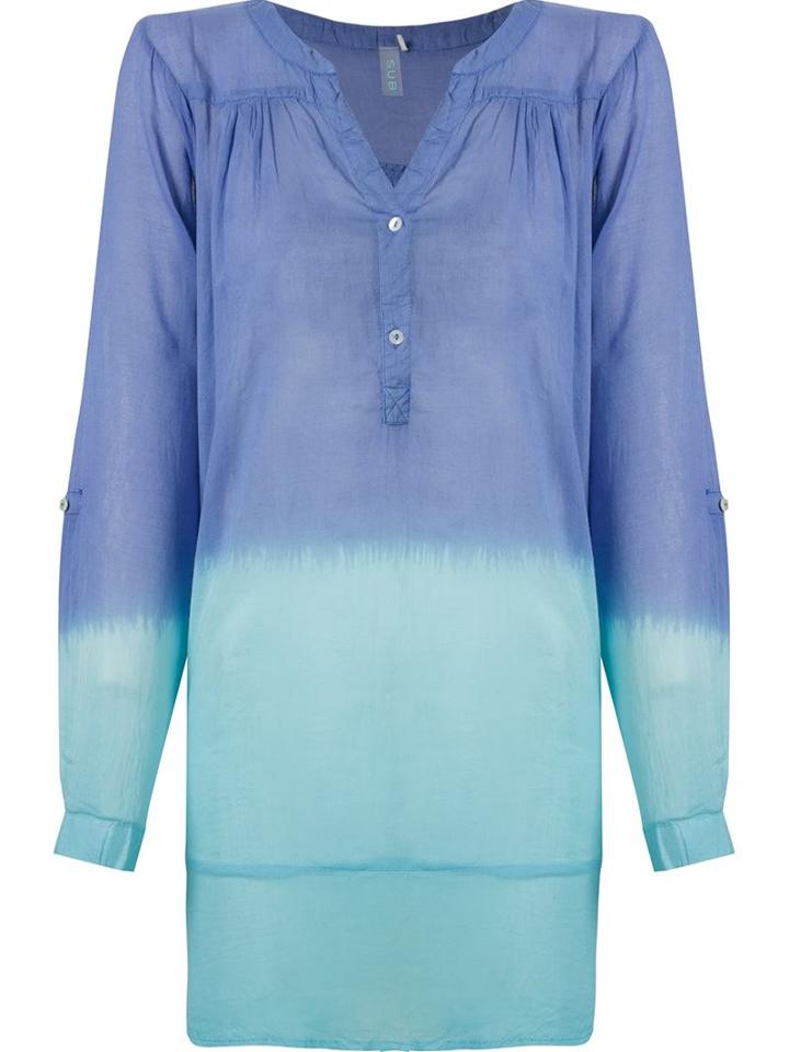 Sub Tie-dye Kaftan, Women's, Size: Medium, Blue, Cotton