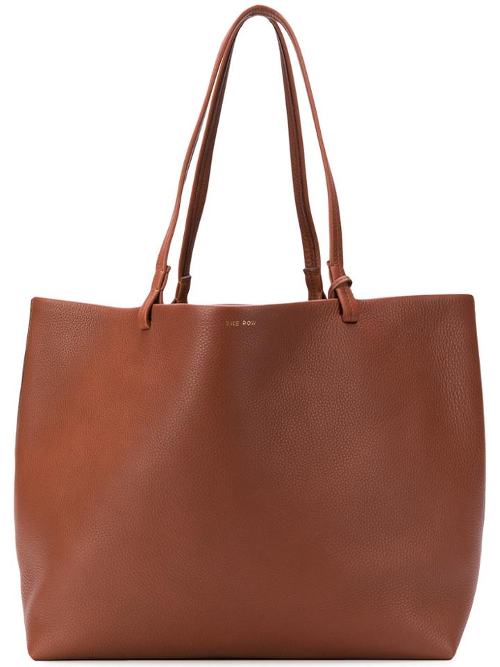 The Row Park Tote - Brown
