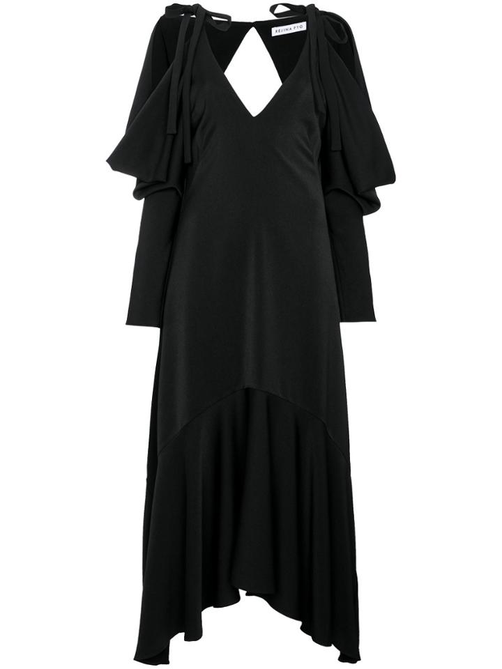 Rejina Pyo Camille Open Shoulder Dress - Black