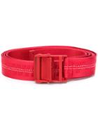 Off-white Industrial Belt - Red