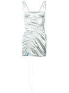 Neith Nyer Rihanna Ruched Mini Dress - Green