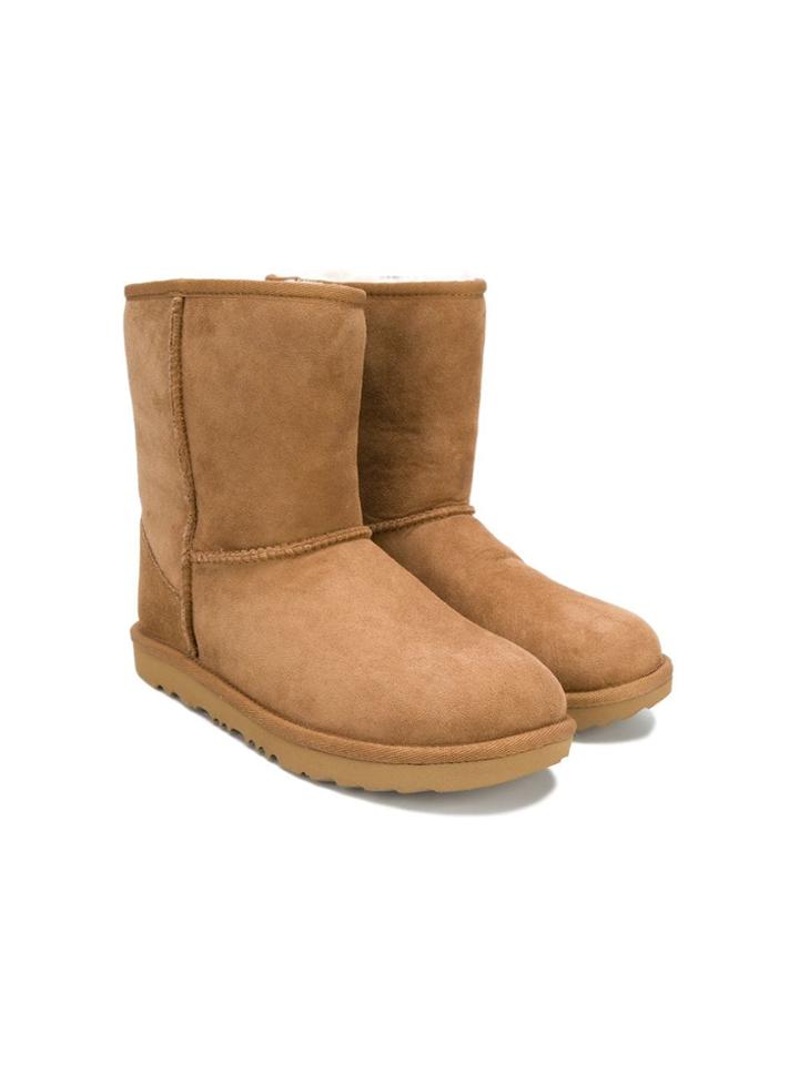 Ugg Australia Kids Teen Classic Shearling Boots - Brown