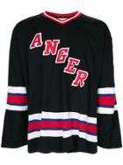 Mr. Completely Embroidered Anger Sweatshirt - Black
