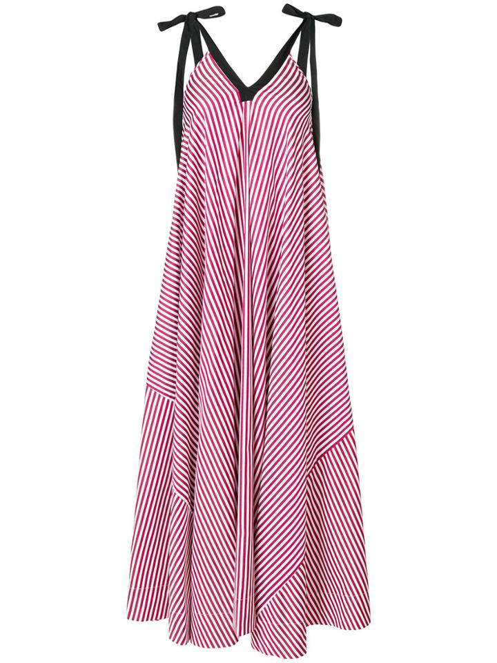 Milla Milla Long Striped Dress - Red