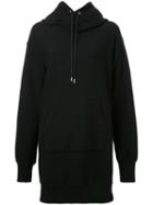 Cityshop Skater Hoodie, Women's, Black, Cotton