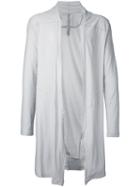 First Aid To The Injured - Ciliary Cardigan - Unisex - Cotton - 4, Grey, Cotton