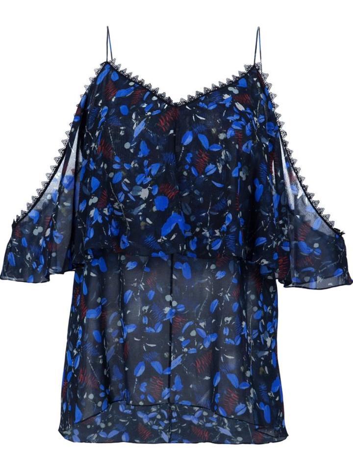 Yigal Azrouel 'midnight Ferns' Blouse
